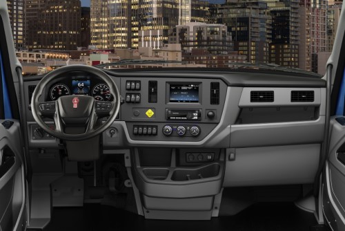 Kenworth Medium Duty Truck Interior - Dashboard